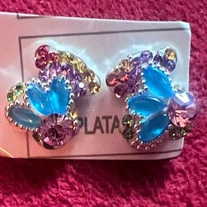 🐻Bear earrings silver 925 plata